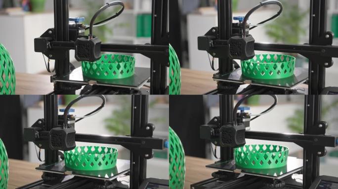 自动三维打印在家里逐层打印熔融塑料原型3D模型