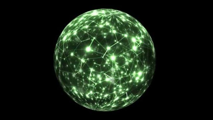 旋转球体概念的抽象丛技术科学