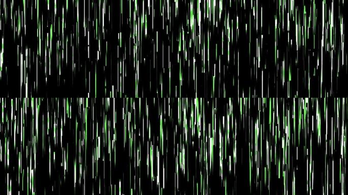 4K独特设计抽象数字动画像素噪声电视故障错误视频损坏背景，数据，科幻小说，复古，时空旅行，代码，失真