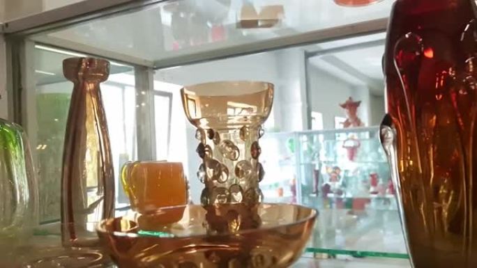 玻璃物体玻璃花瓶玻璃盘子彩色玻璃