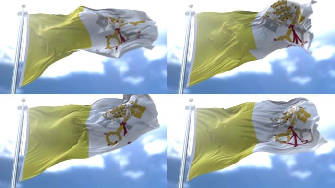 梵蒂冈城教廷旗帜