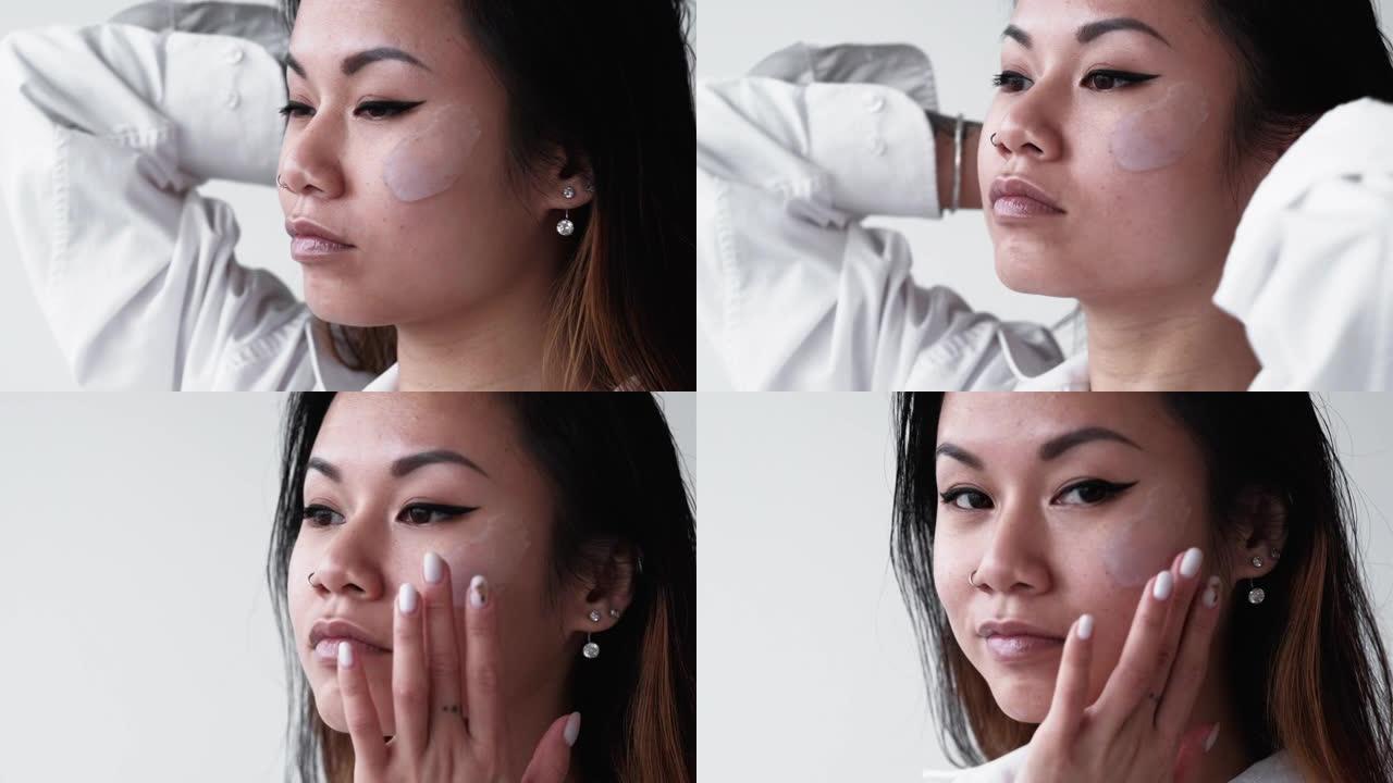 皮肤护理治疗女性美容程序