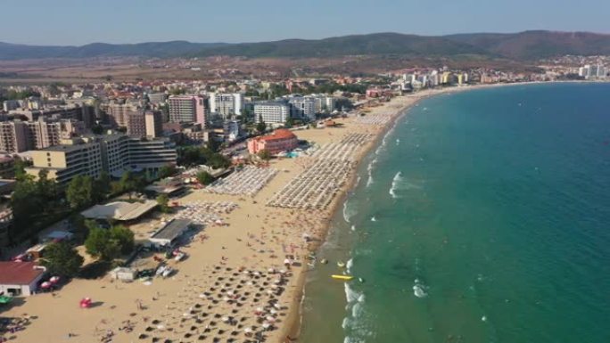 保加利亚黑海沿岸的阳光海滩