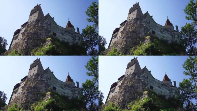 中世纪的布兰城堡，因德古拉神话而闻名
