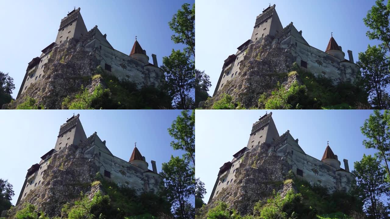 中世纪的布兰城堡，因德古拉神话而闻名
