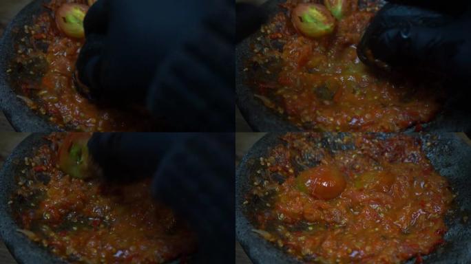 番茄酱配发酵虾