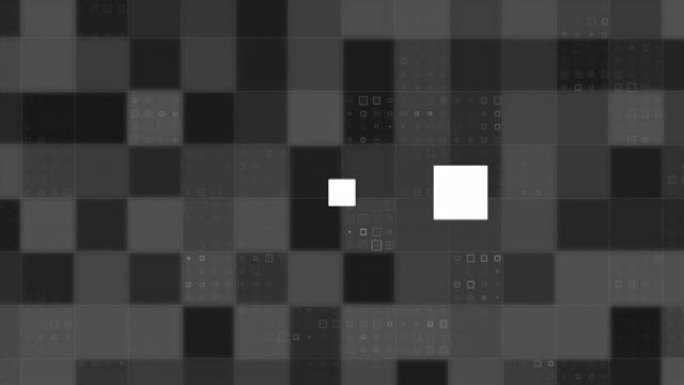 灰色方块上数据加载环的动画