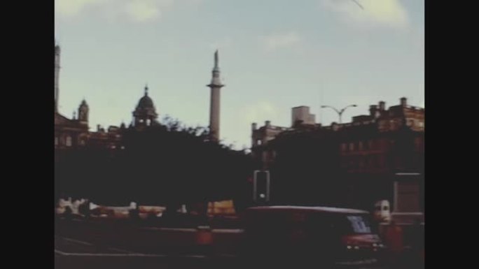 英国1974，格拉斯哥街景