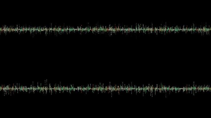 音乐均衡器，音频波或声音频率线，数字播放器波形，用于声音技术或调谐条的hud，录音机信号