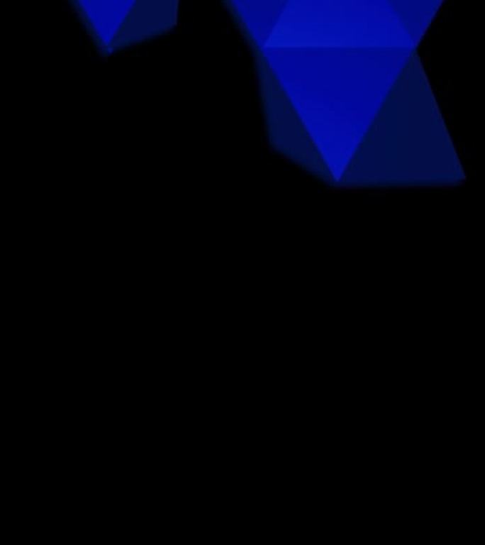 带有叠加alpha和进出版本的三角形视频过渡-三角形4k股票视频几何过渡的3d运动动画