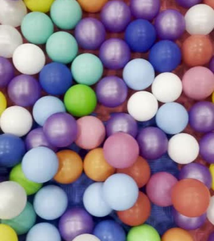 彩色塑料球球坑背景