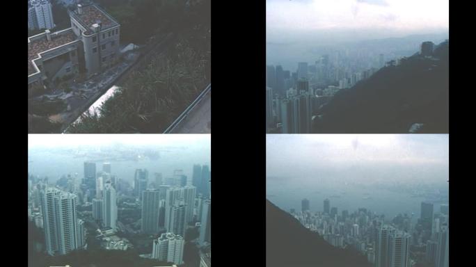 20世纪70年代香港维多利亚山顶缆车档案