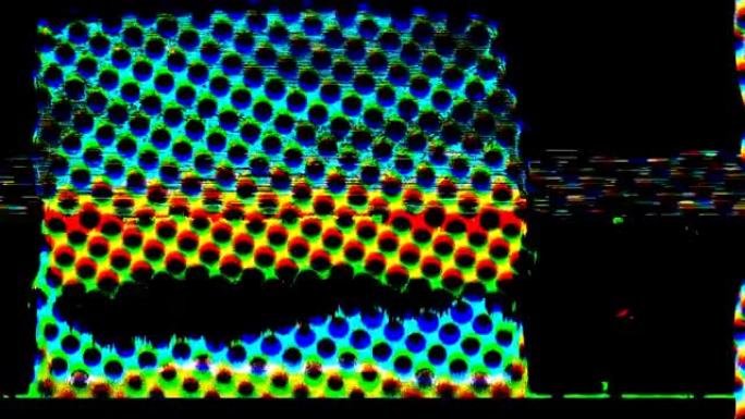 数字像素噪声毛刺错误视频损坏