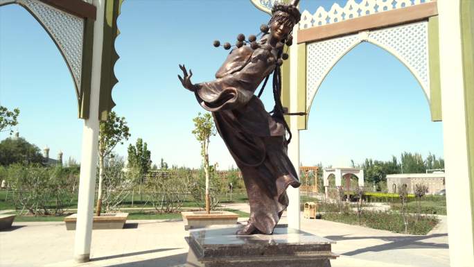 新疆喀什古城风景