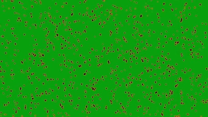 移动血细胞绿屏运动图形