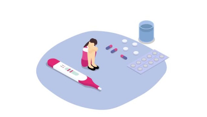 孕妇怀孕测试包和药物