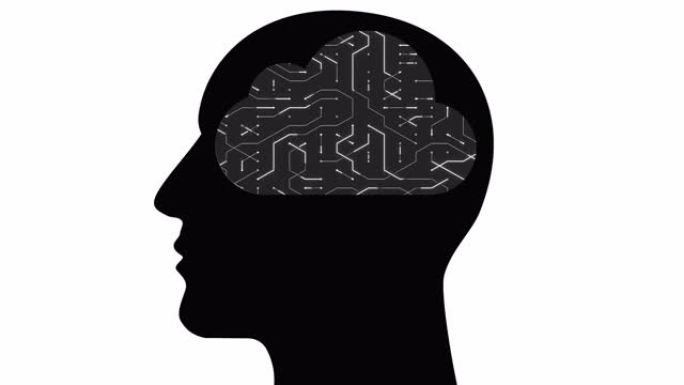 4k脑头连接数字线路、AI人工智能、云计算。