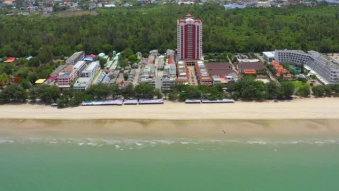 泰国Phetchaburi的Cha Am海滩