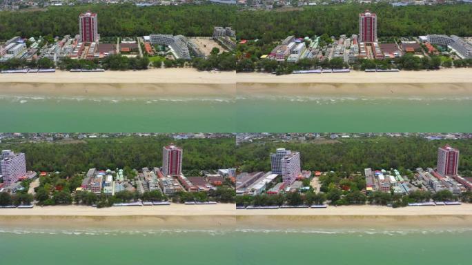 泰国Phetchaburi的Cha Am海滩