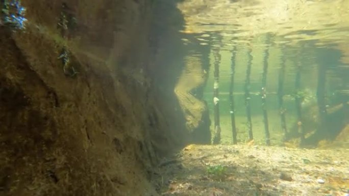 水河天然岩石