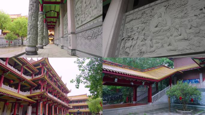 中国文化寺庙建筑风格