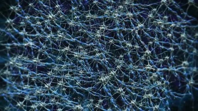 神经元特效合成连接连线动态动画