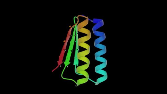 设计的蛋白质折叠1 PDB 6MRR带