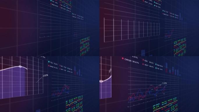 统计和金融数据处理动画