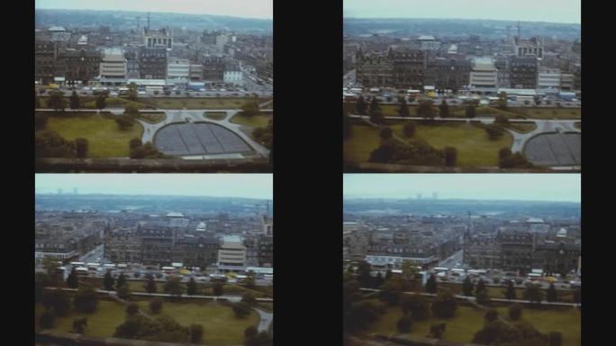英国1974，爱丁堡鸟瞰图3