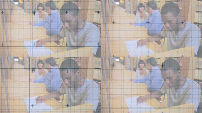 针对在大学图书馆学习的非裔美国男学生的网格网络