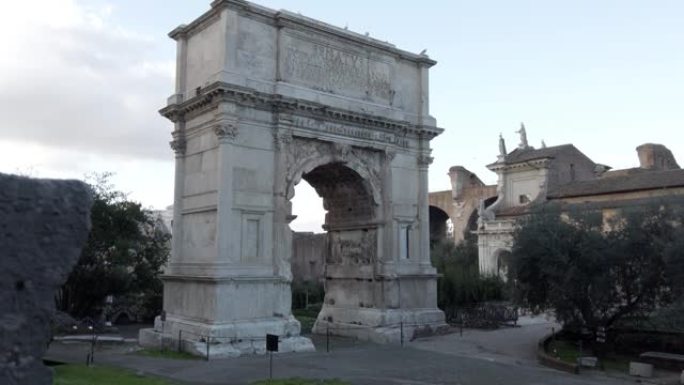 提图斯thriunpal拱门中古罗马艺术和建筑的美丽杰作