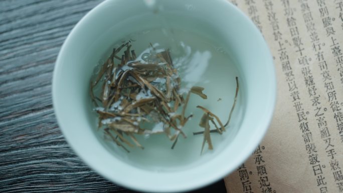 沏茶泡茶泡盖碗茶