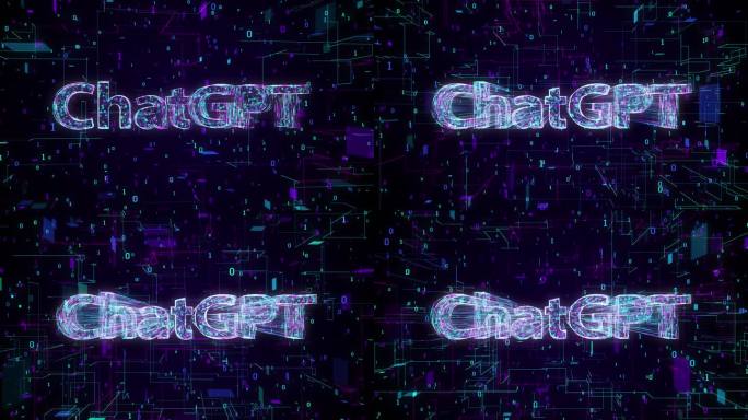 ChatGPT文字背景动画（一）