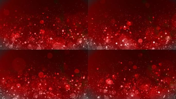 年会颁奖红色粒子背景视频素材【无缝循环】