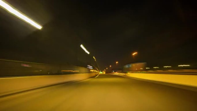 大阪延时行驶时的道路视图