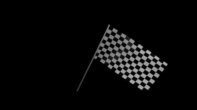 种族旗，阿尔法通道，4K