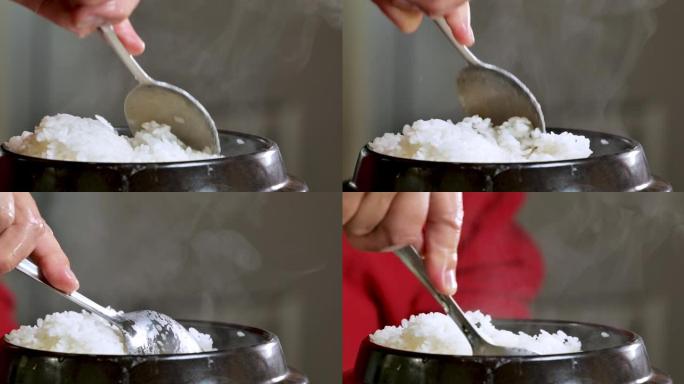 烹饪米饭
