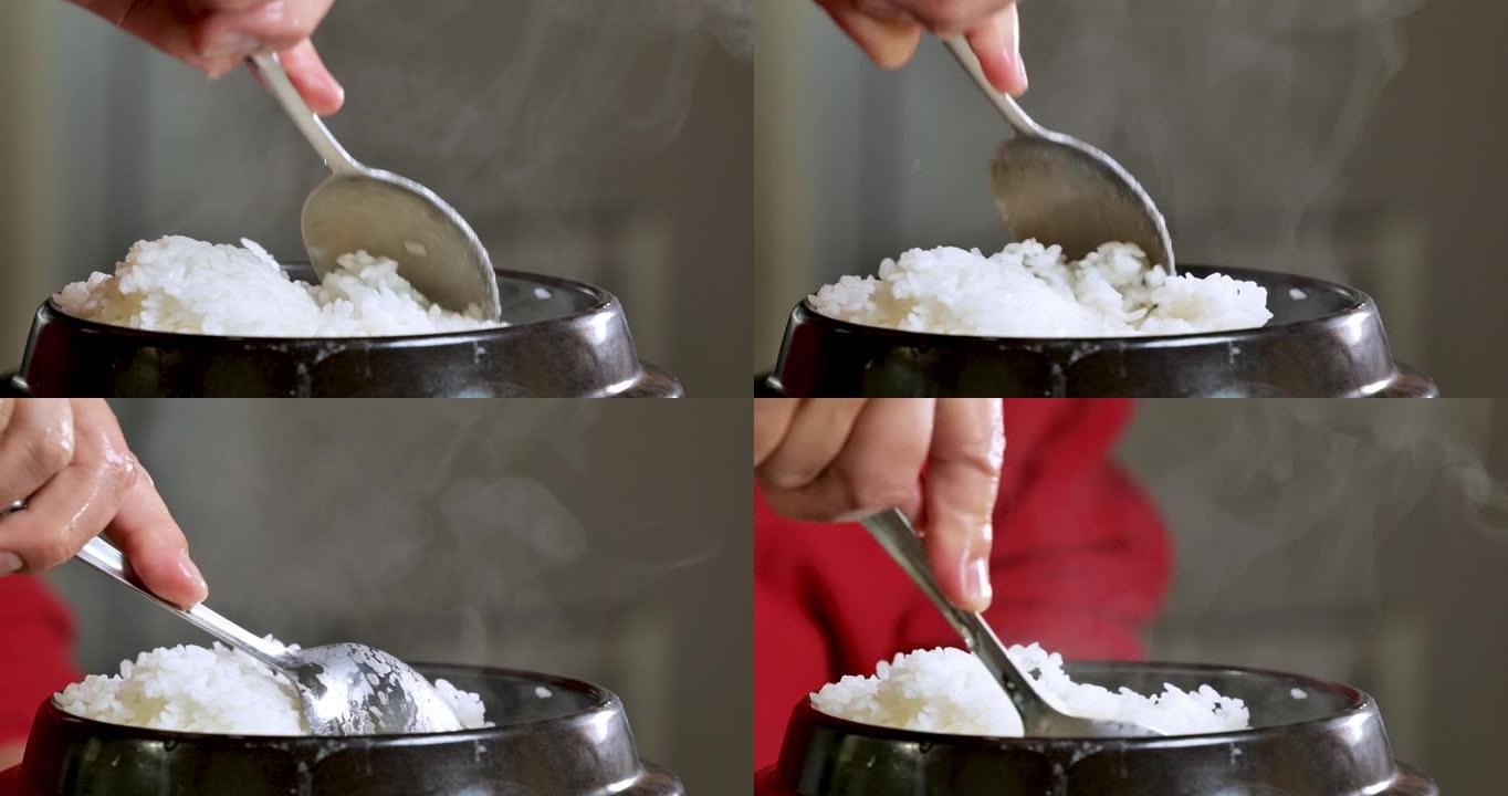烹饪米饭