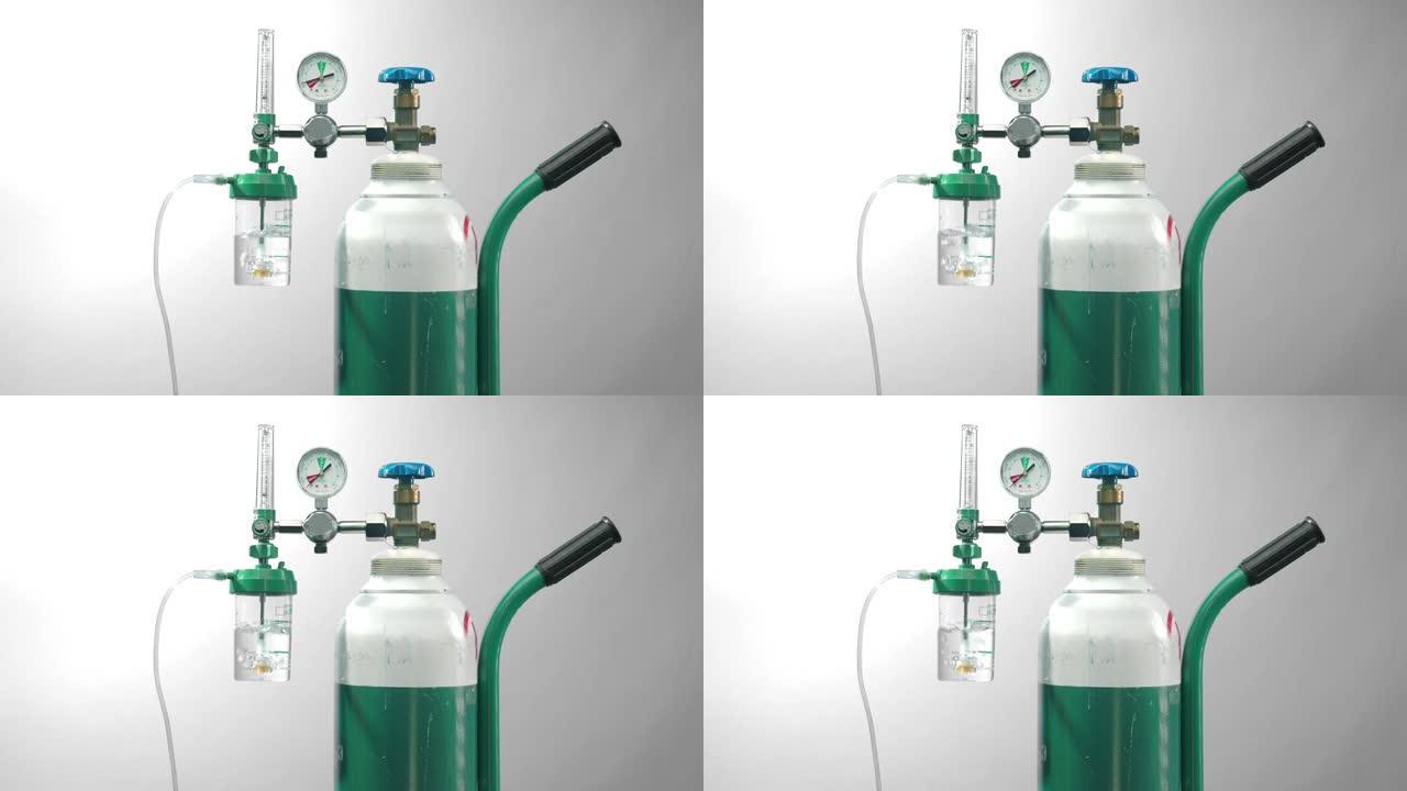 用于氧气瓶医疗设备的带流量计的医用氧气调节器