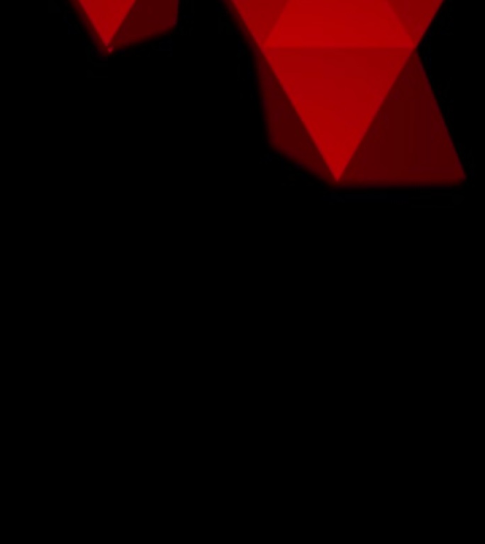 带有叠加alpha和进出版本的三角形视频过渡-三角形4k股票视频几何过渡的3d运动动画