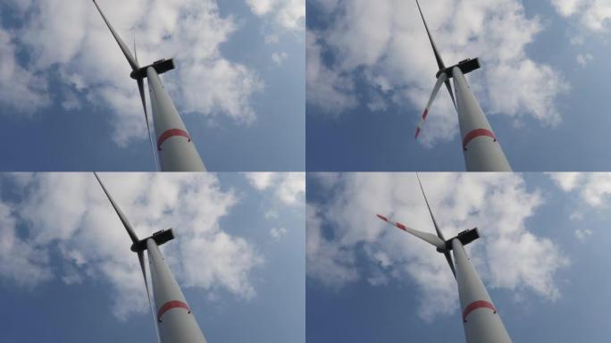现代风力涡轮机视频