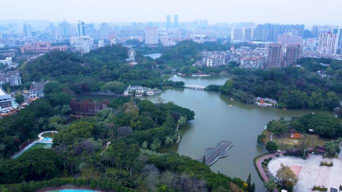 江门 江门体育场 东湖广场 东湖公园