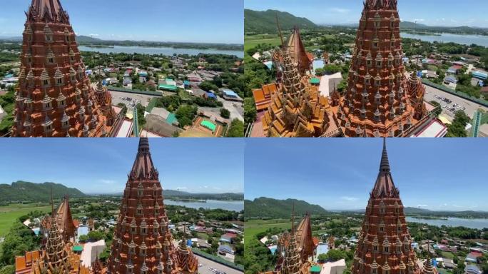 泰国北碧府的Wat Tham Khao Noi和Wat Tham Sua