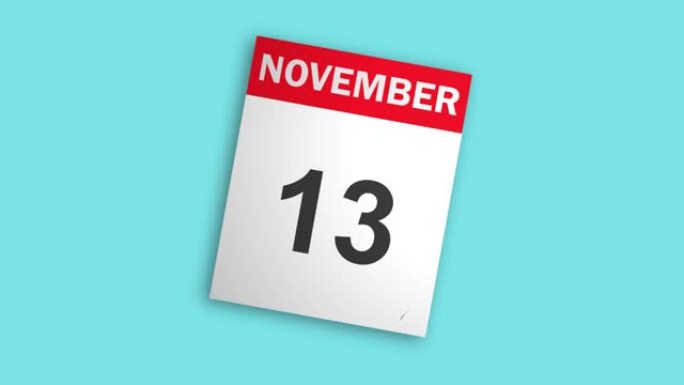 11月月份日历，倒计时天数