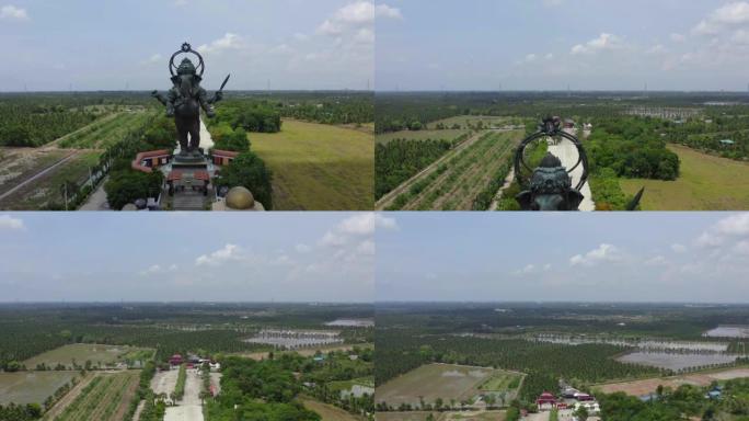 Ganesha铜像-泰国Chachoengsao的Khlong Khuean Ganesh国际公园