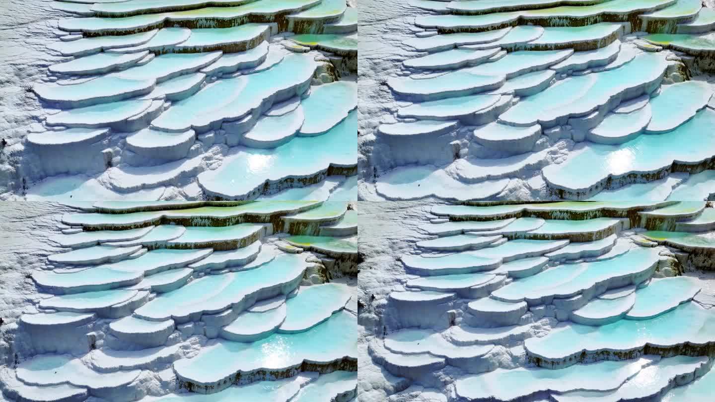 【正版4K素材】香格里拉白水台航拍