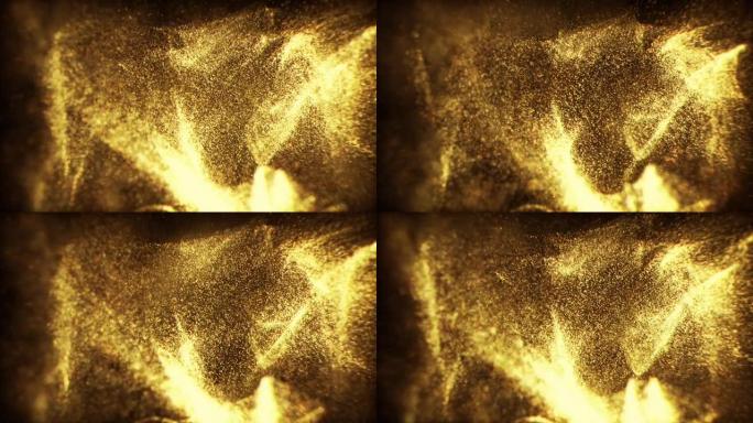 金色闪光背景