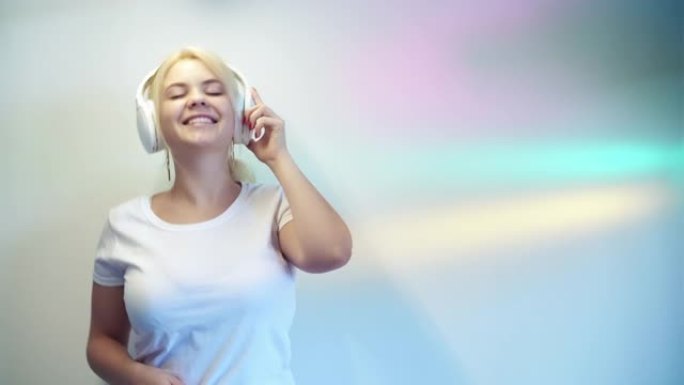 音乐能量声音娱乐女性耳机
