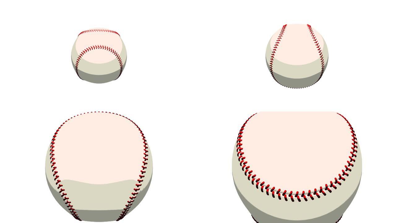 香椿风格棒球球动画。