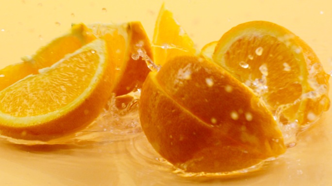 橙子 橙汁 水果 新鲜多汁